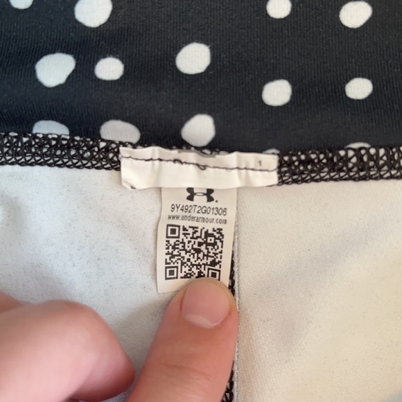 Under Armour Polka Dot Capris Leggings Size Small - Picture 8 of 14